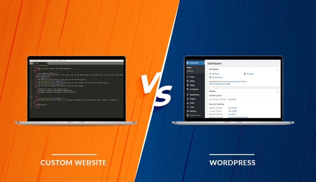 Custom Websites vs WordPress Websites: Which is Better for Your Business?